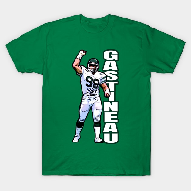 Jets Gastineau 99 T-Shirt by Gamers Gear